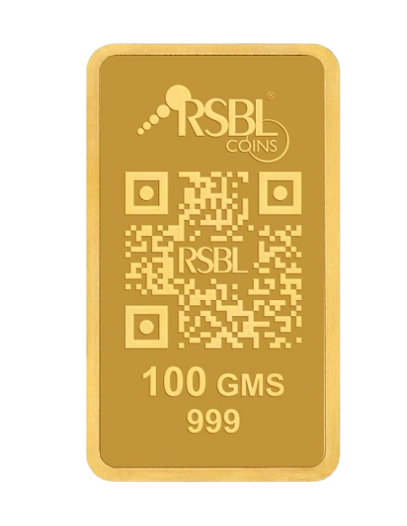 RSBL Gold Bar 100g 999.9 - Image 2